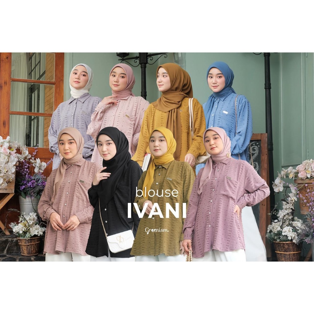 Greenism Ivani Blouse Quality Premium Tunik