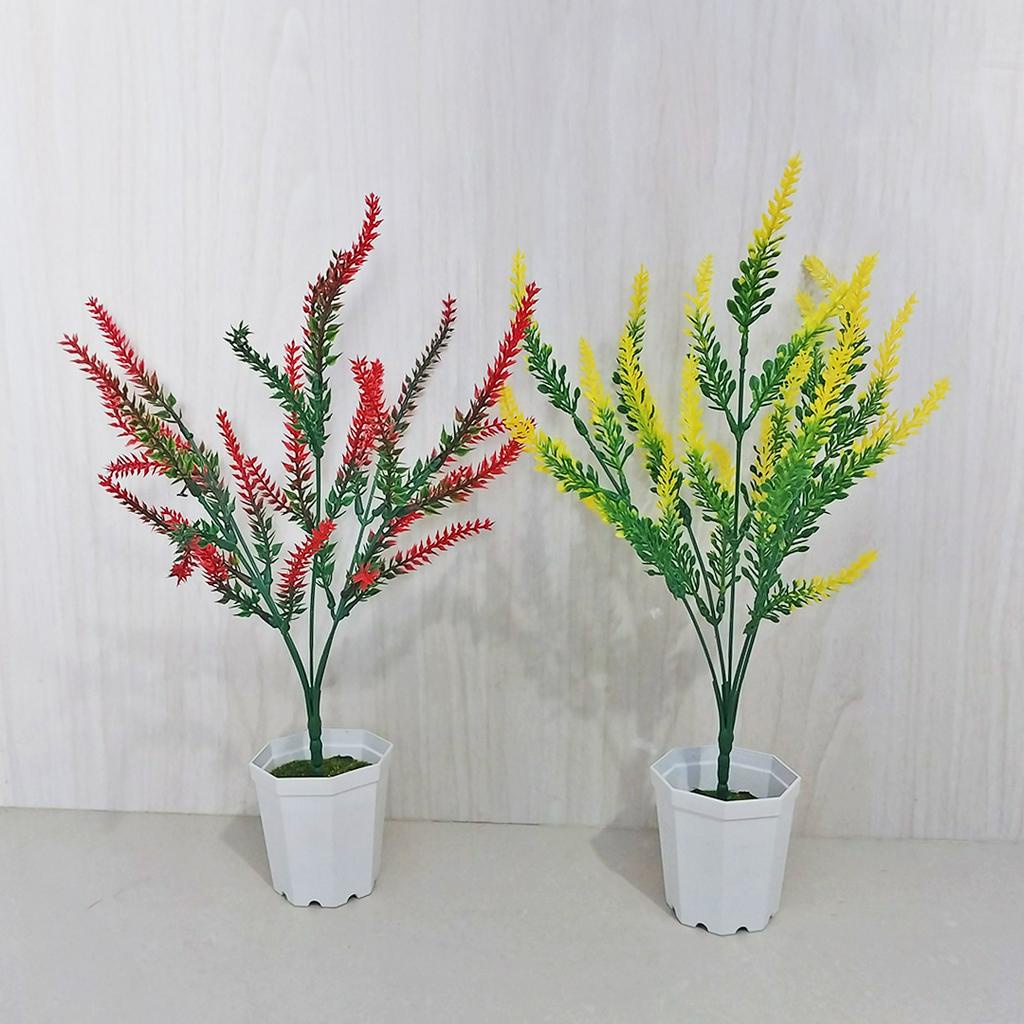 Tanaman Bunga Hias Pot Tanaman Bunga Plastik Ornamen Pajangan Rumah Artificial Decoration Flower Daun Sintetis Azgalery PBP41