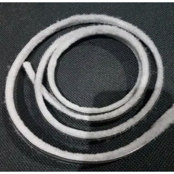 Moher Door Seal Mohair Bulu Peredam Pintu Jendela abu + Lem