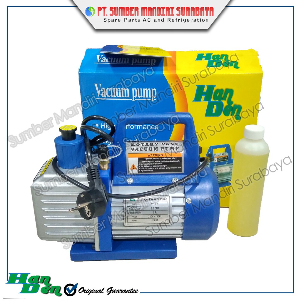 Vacuum Pump AC 1/3 Pk HANDEN VP 135 | Vacum Handen bukan vacum value