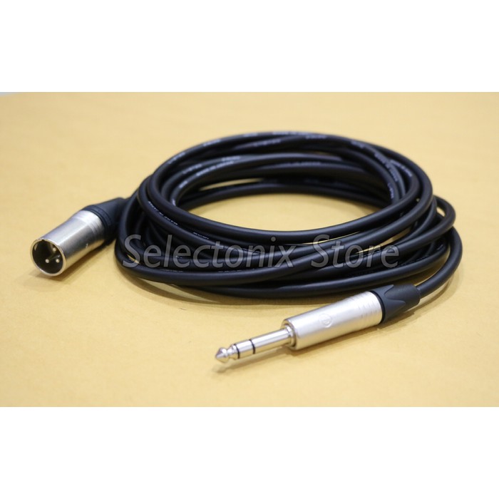 Kabel AKAI Stereo to XLR Male 5 Meter  Neutrik