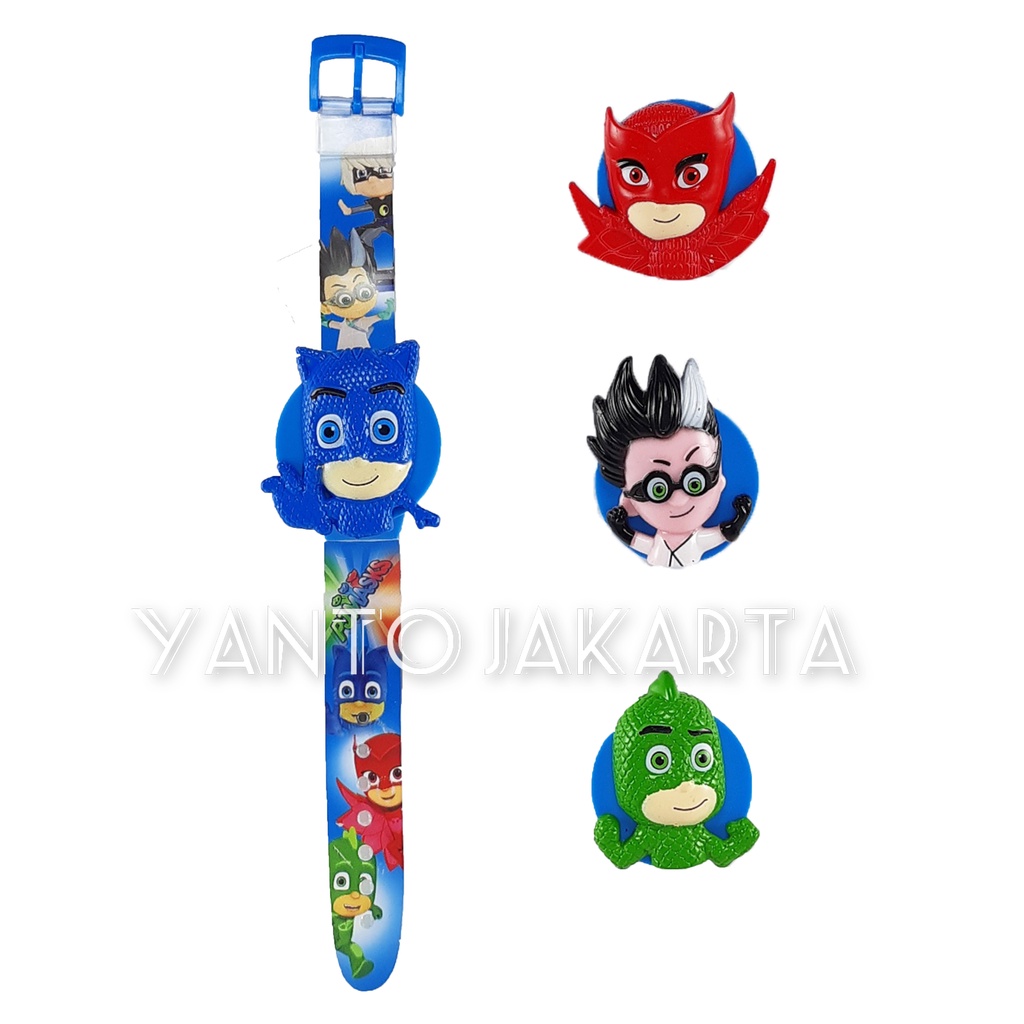 JAM TANGAN PJMASKS JT0769 ANAK GROSIR MURAH