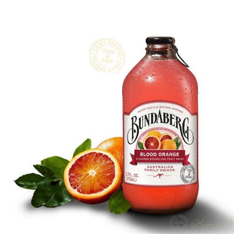 

Bundaberg blood orange sparkling water 375ml | soft drink