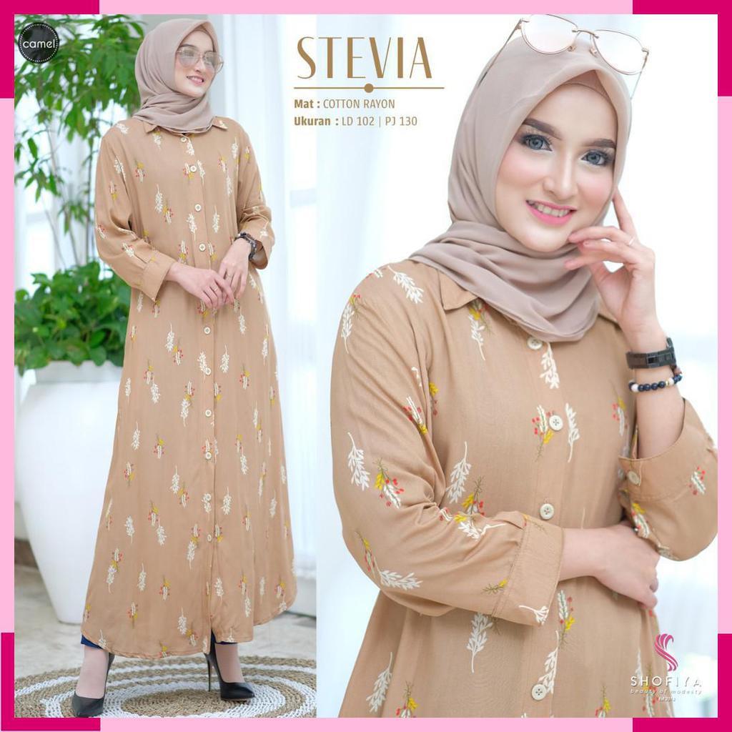 STEVIAA TUNIC. LONG TUNIC MOTIF BY SHOFIYA