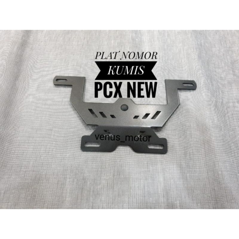 breket kumis plat nomor breket plat nomor variasi nmax aerox pcx bahan besi tebal LS