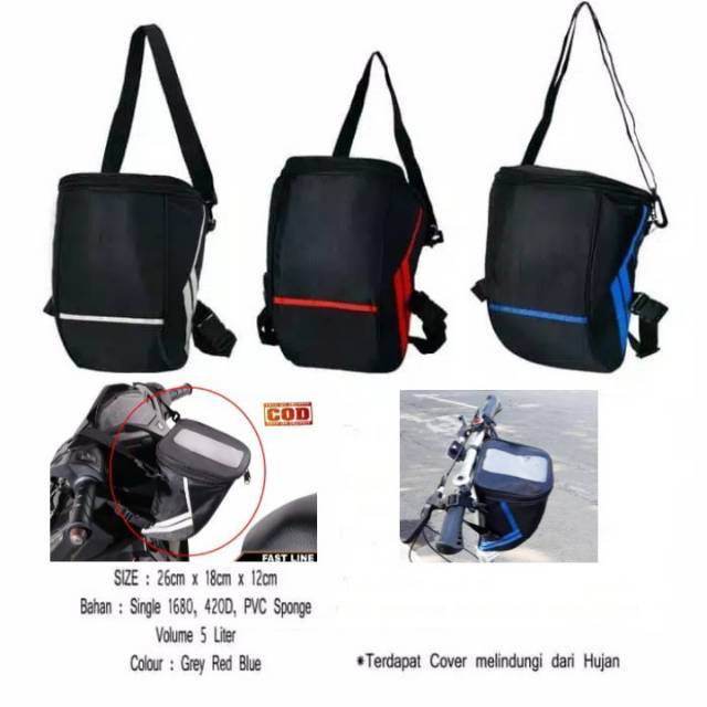 TAS MOTOR DASBOR TAS SEPEDA TAS SLIMBAG WATERPROOF TAS TOURING