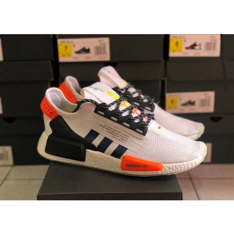 nmds white and orange