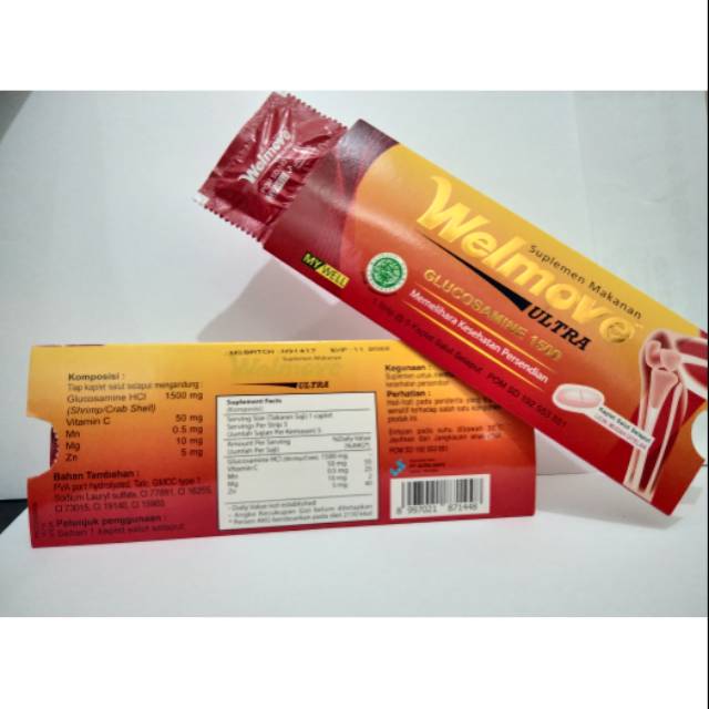 Welmove Ultra glucosamin 1500mg