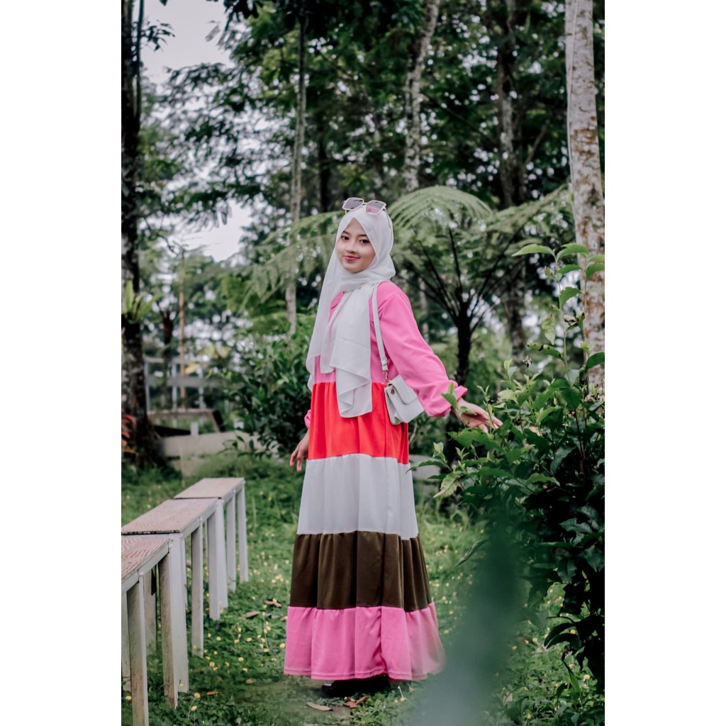 dress pelangi g 9010