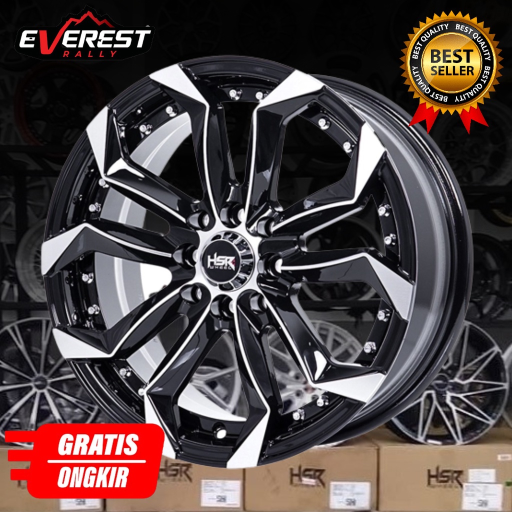 Velg Mobil HSR Labang untuk Avanza Xenia Yaris Ring 16 PCD 4x100 4x114,3 Velg Mobil Murah HSR WHEEL