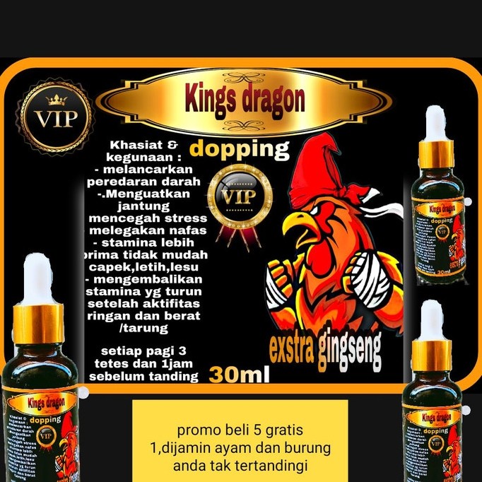 [[BISA COD] doping ayam aduan VIP super joss