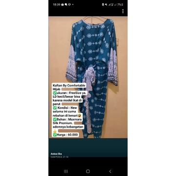 gamis ikat comfortable hijab