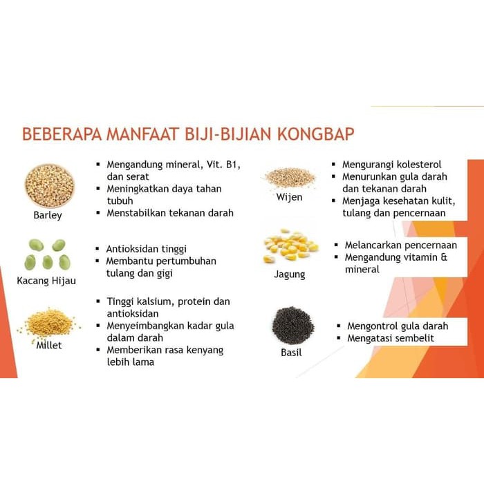 

Kongbap Multi Grain Mix - 6 pack all variants - @ 2 tiap variants PROMO