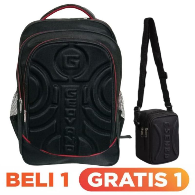 BIRTHDAY SALE BEST SELLER!! RANSEL PRIA GUCCI DIMANNE PARASUT 52333 IMPORT Backpack Pria Wanita Kuat