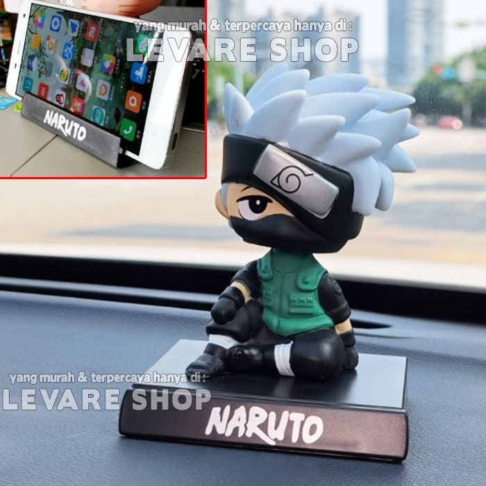 Boneka Dashboard Mobil Anime Kartun Naruto Kakashi Hatake - Pajangan Action Figure Figur Hiasan Dasb