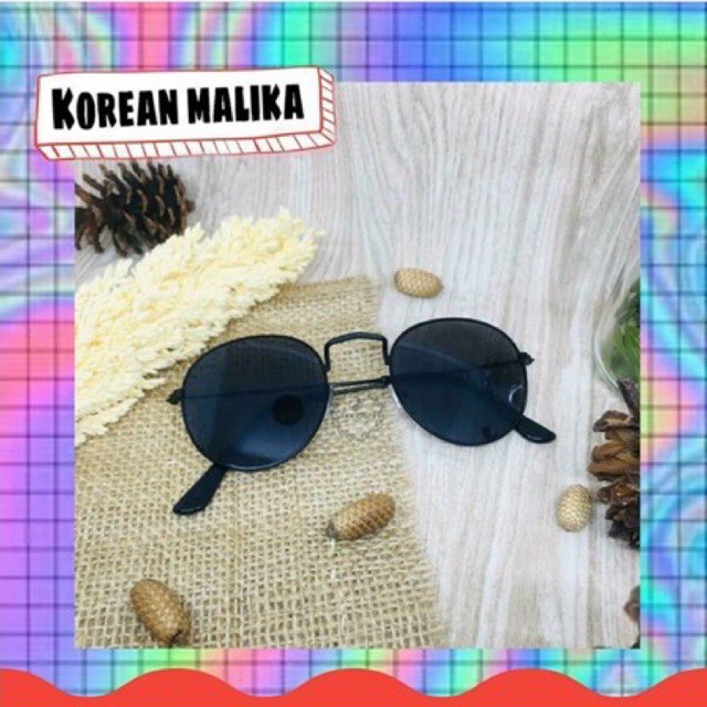 Korean Glasses / kacamata murah sunglasses pantai sunmori kaca mata hitam korea besi kokoh