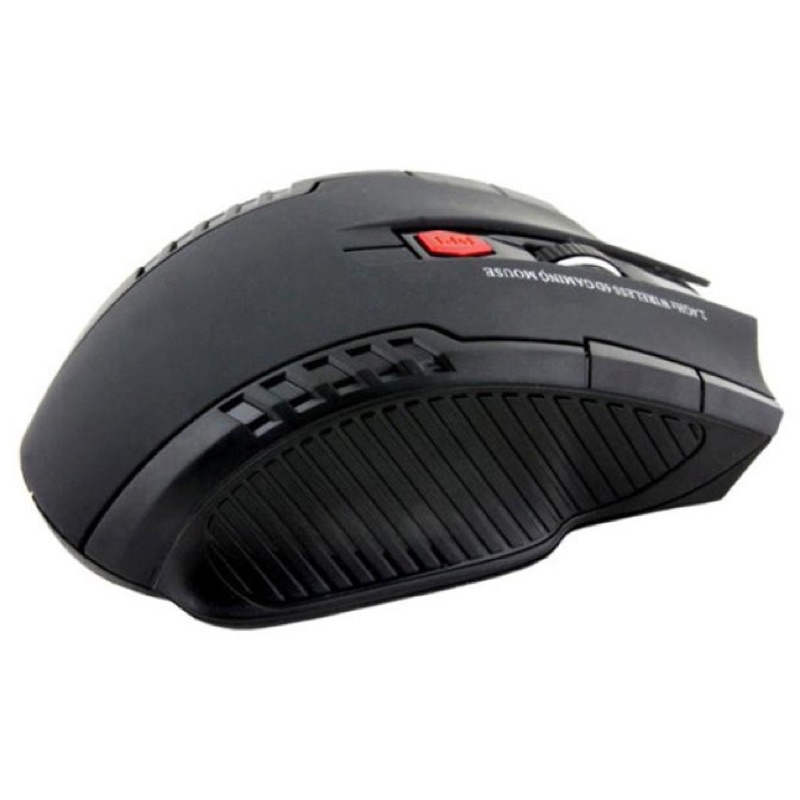 Taffware Fantech Gaming Mouse Wireless 2000 DPI - W4 - Black