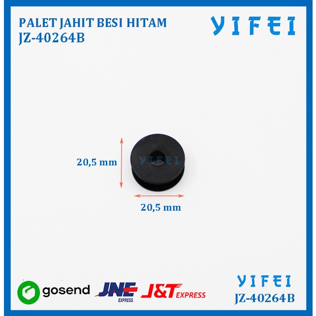 PALET JAHIT BESI HITAM 40264B/BOBBIN FOR HIGH SPEED YIFEI-40264B