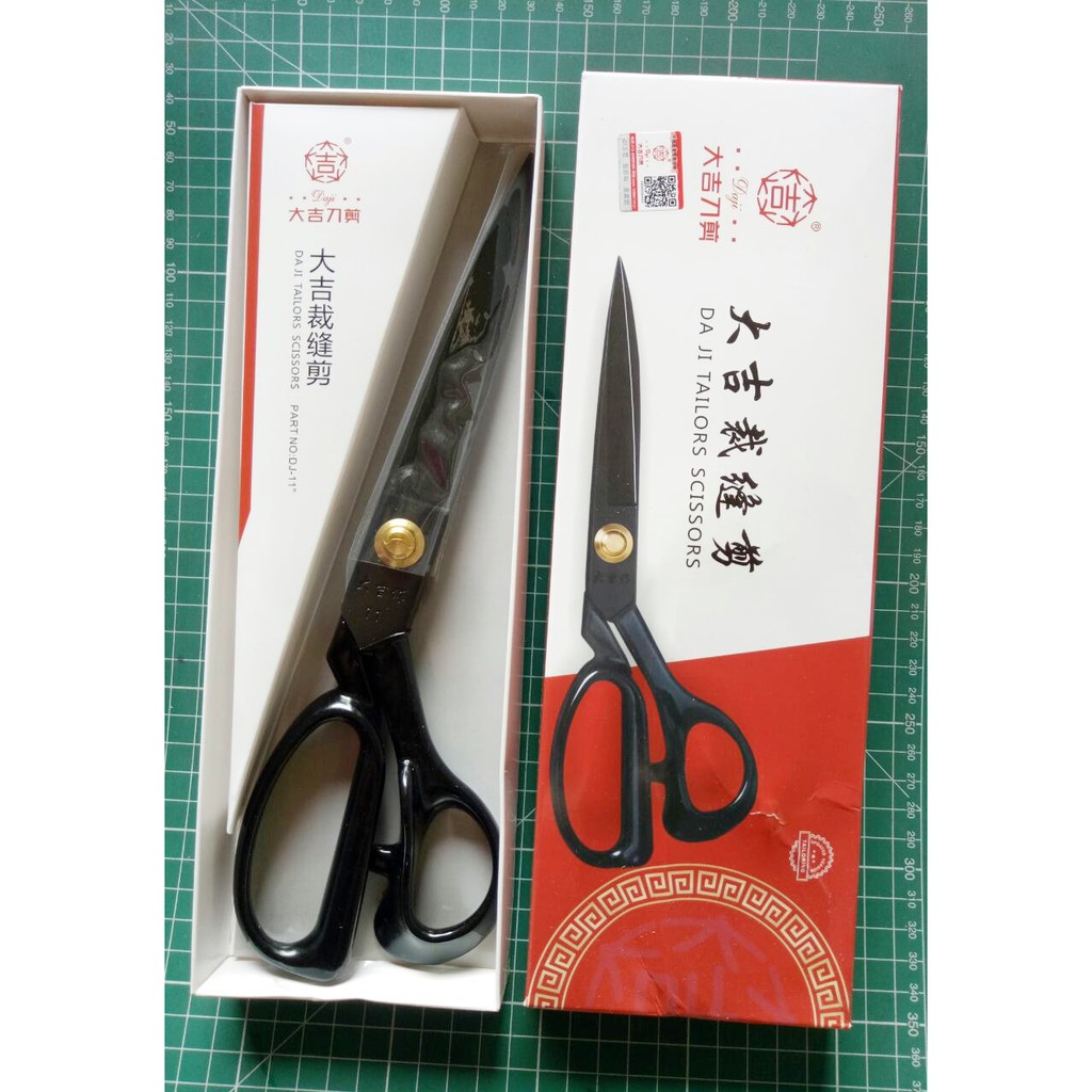 Gunting Kain Bahan Kertas Tailor Scissors Daji 11&quot;