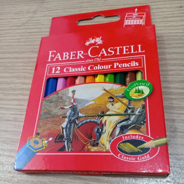 

Pensil Warna / Pencil Colour Faber Castell 12 Warna Pendek