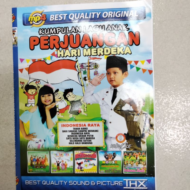 MP4 KUMPULAN LAGU  ANAK PERJUANGAN HARI MERDEKA