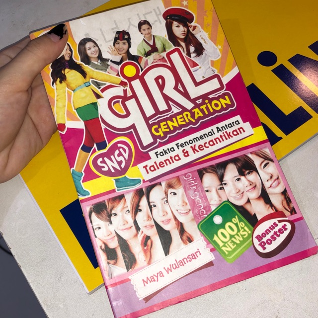Buku Girls Generation SNSD Fakta Fenomenal Preloved , Bekas