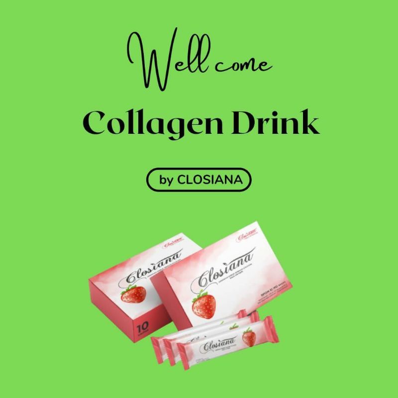 closiana Natural beauty whitening collagen dijamin original