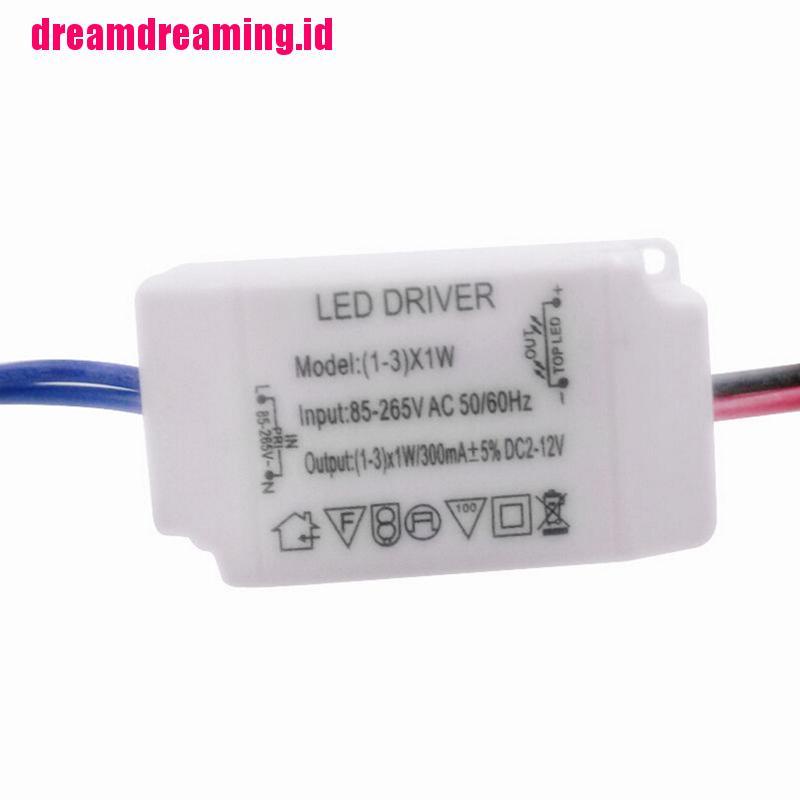 (dreamdreaming.id) Driver Power Supply Transformer Elektronik AC 85V-265V Ke DC 12V