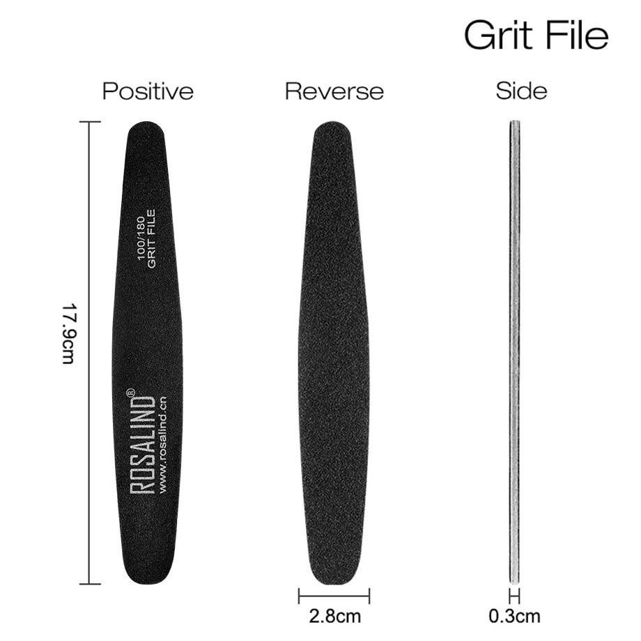 ~AB~ Rosalind Nail File Kikir KukuUntuk Manicure Pedicure Nail Art