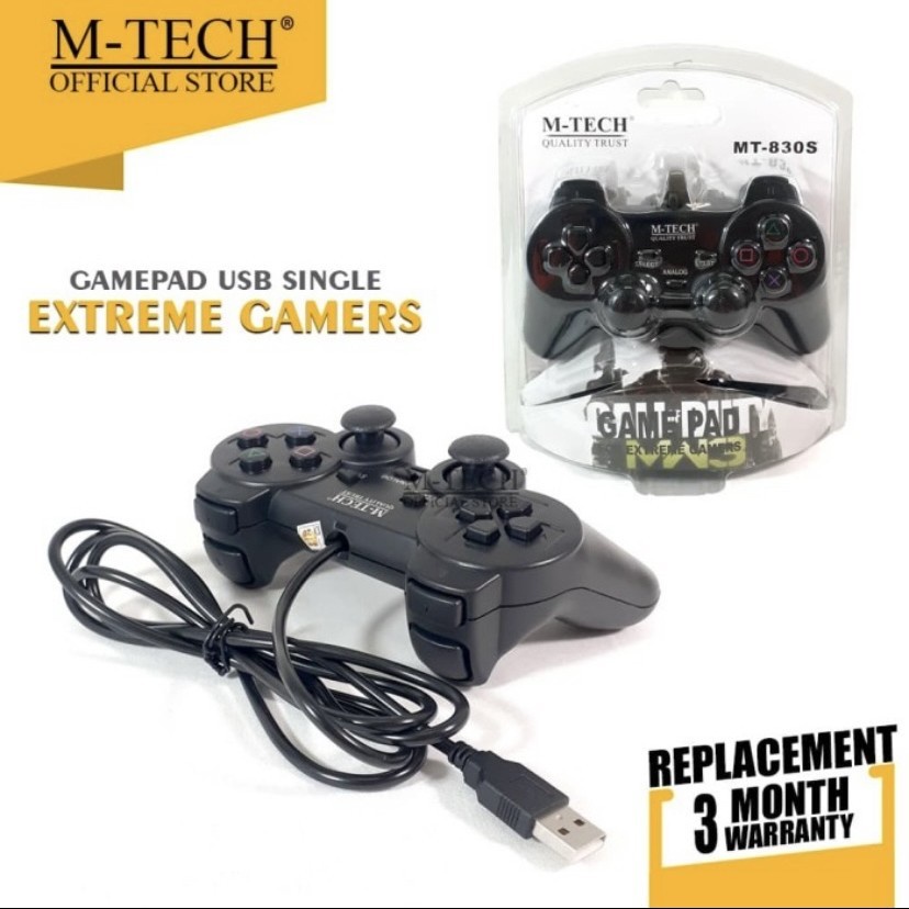 Gamepad single Usb M-Tech/stick laptop/stick pc/joystick