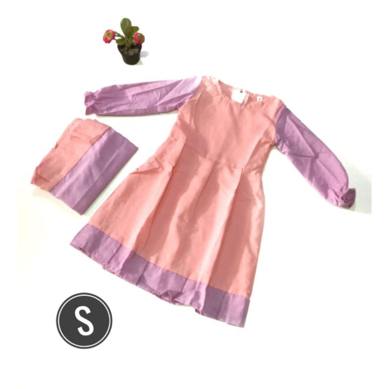 Baju Gamis Anak 1 tahun / Baju Gamis Bayi 6 bulan