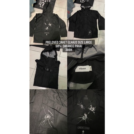 Preloved Jaket Elhaus Size Large