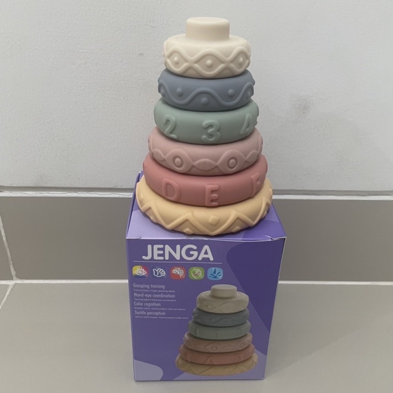 baby jenga soft building blocks