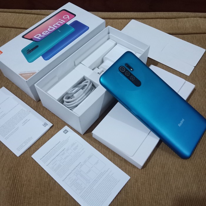Xiaomi Redmi 9 Ram 3gb 32gb mulus istimewa komplit ori murah TAM