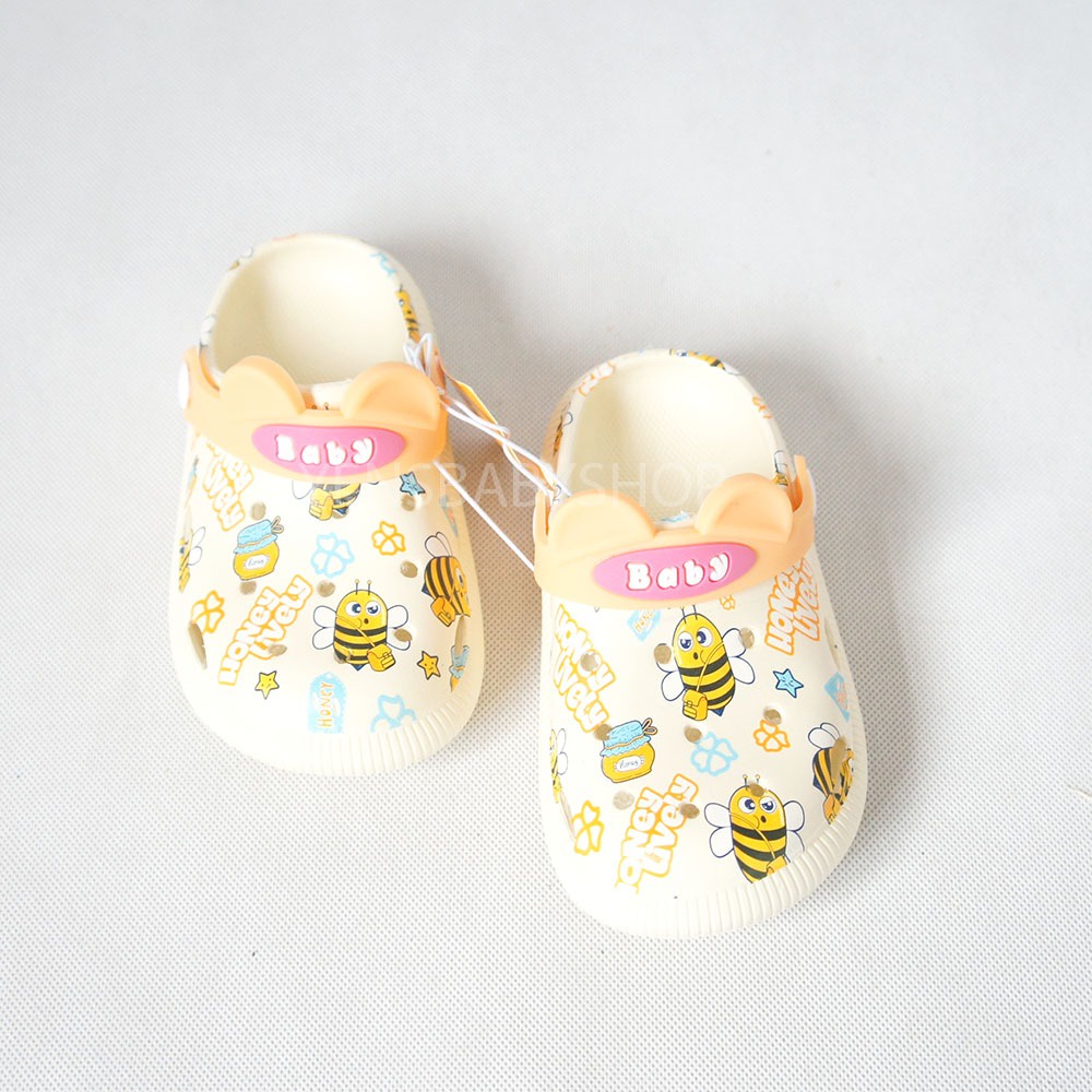 Sandal Bapau Anak Motif Honey Lovely