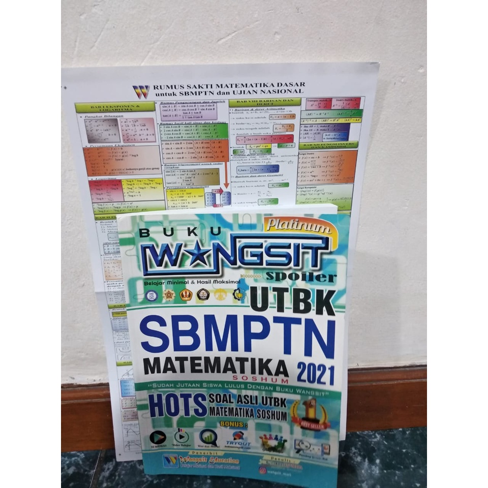 PRELOVED TKA MATEMATIKA WANGSIT PLATINUM SOSHUM SBMPTN 2021