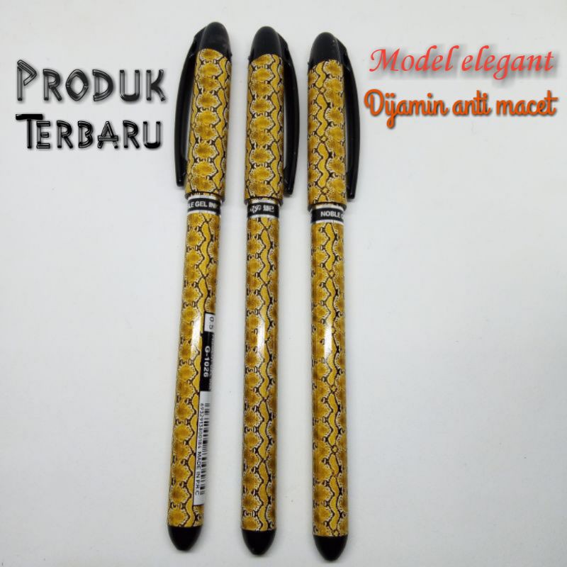 

PULPEN GEL BATIK NOBLE