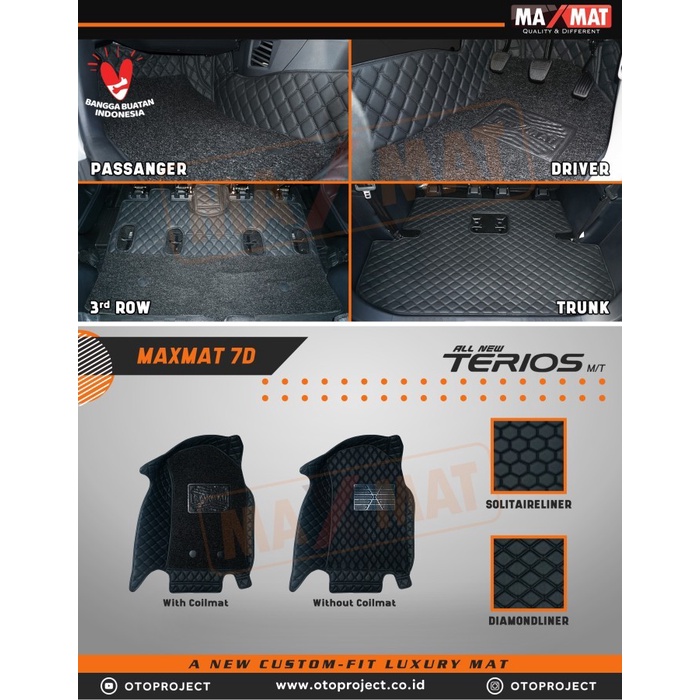 Otoproject Karpet Mobil 7d Daihatsu All New Terios