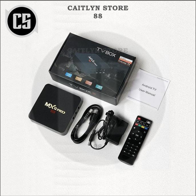 MXQ Pro 4K Smart Android TV Box WiFi Netflix STB MXQPro Media Player