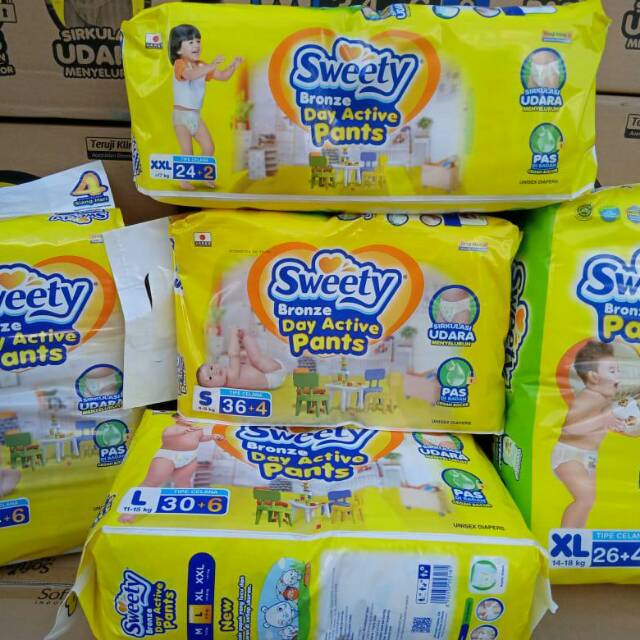 Pampers sweety bronze