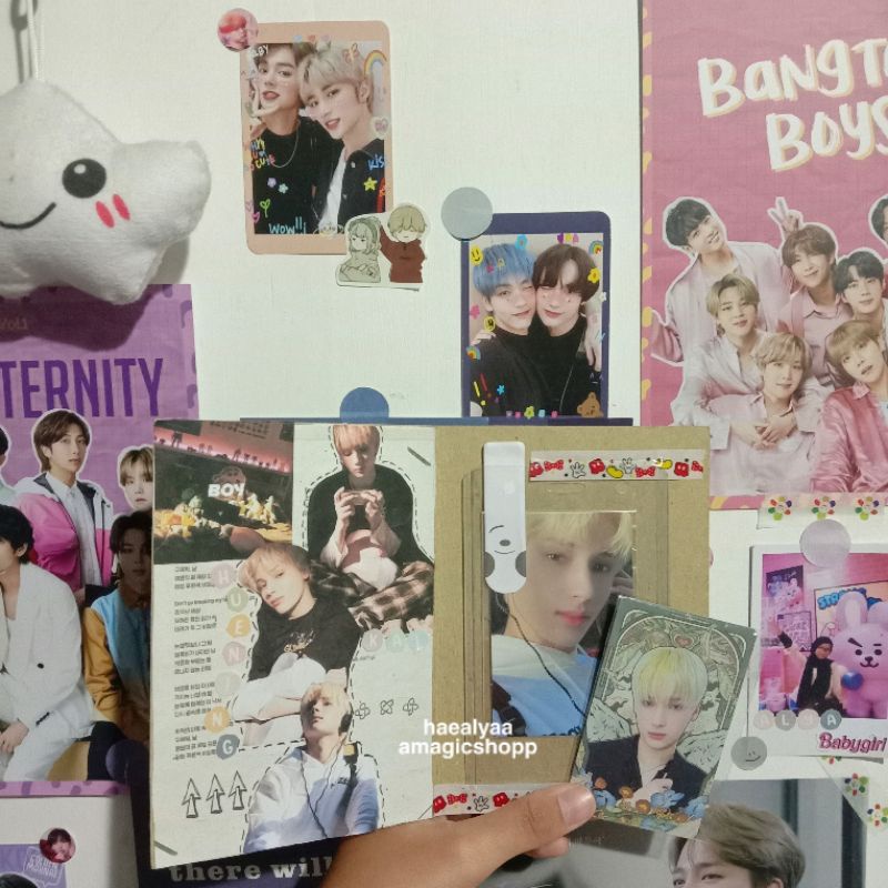 TXT - The Chaos Chapter: FREEZE Photocard Hueningkai Boy OS Hyuka