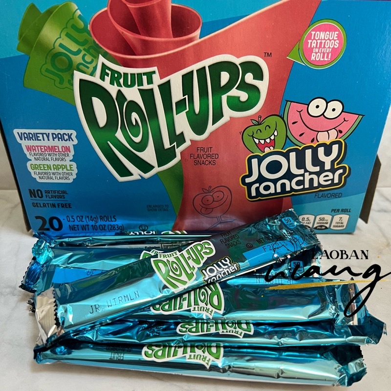 Jual fruit rollups candy bar jolly rancher candies permen tongue