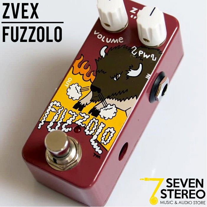 ZVEX FUZZOLO GUITAR FUZZ EFFECTS