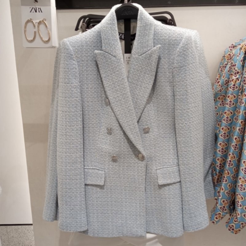 Tweed Blazer Zara Jastip