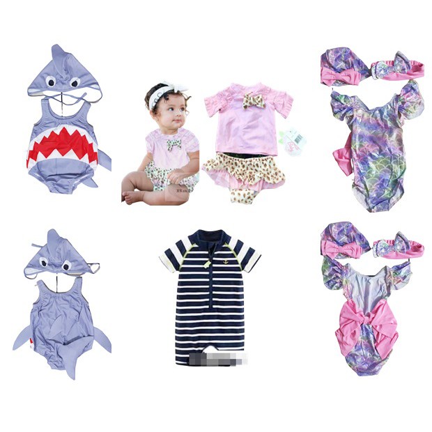 (3m-4y) Baju Renang Anak Bayi Laki Perempuan Import / Swimsuit Import