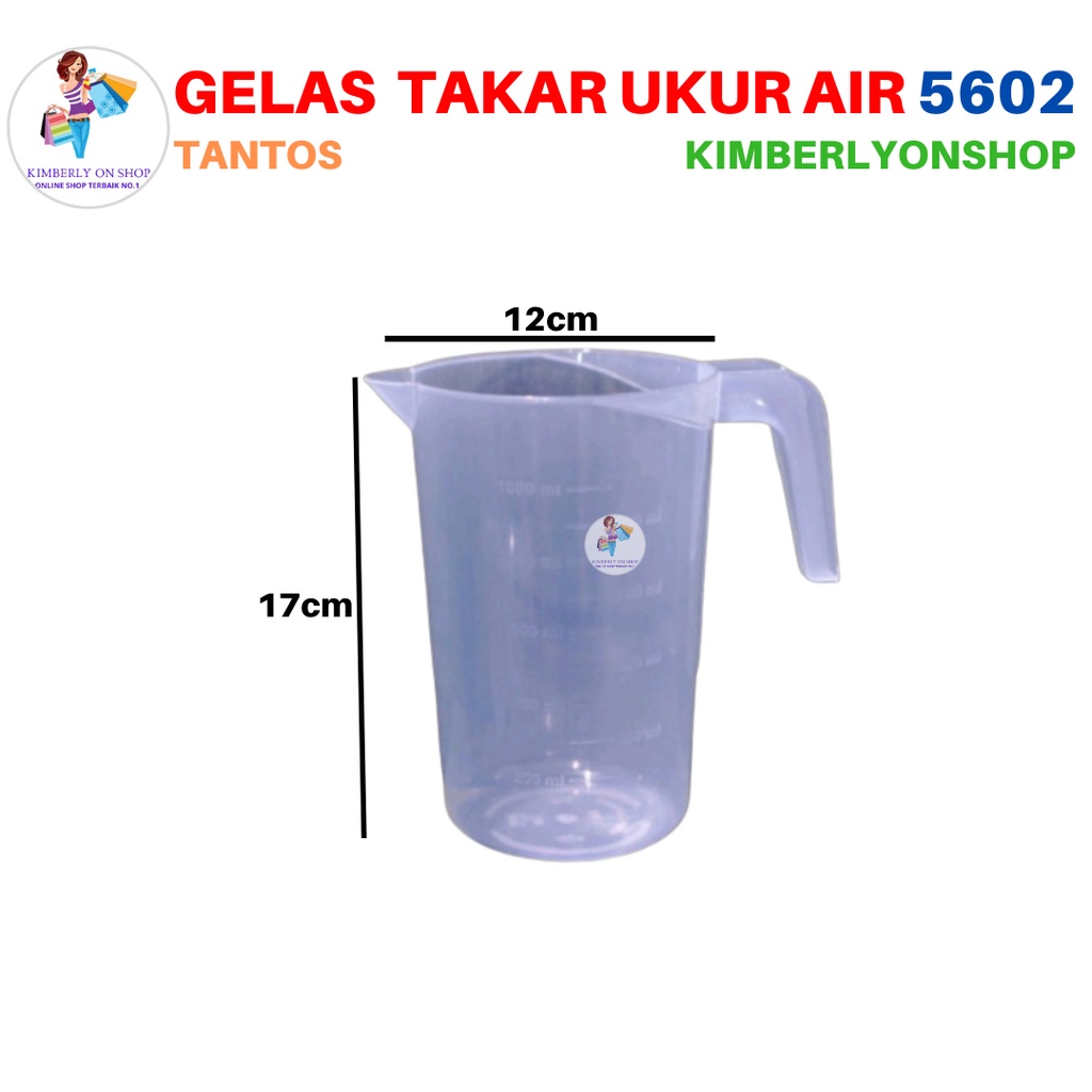 Gelas Takar Ukur 1000 ml 5602 Tantos