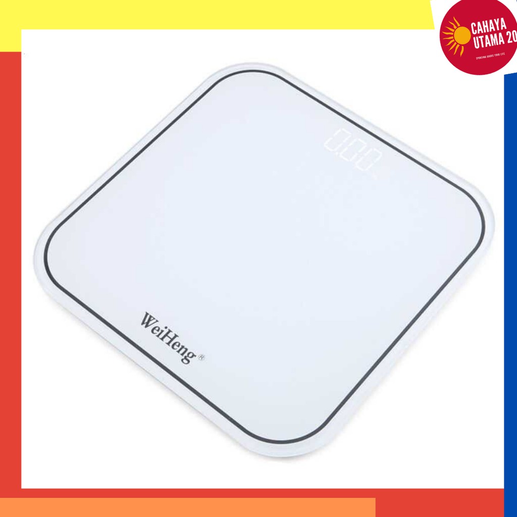 Timbangan Badan Digital Kaca WeiHeng
