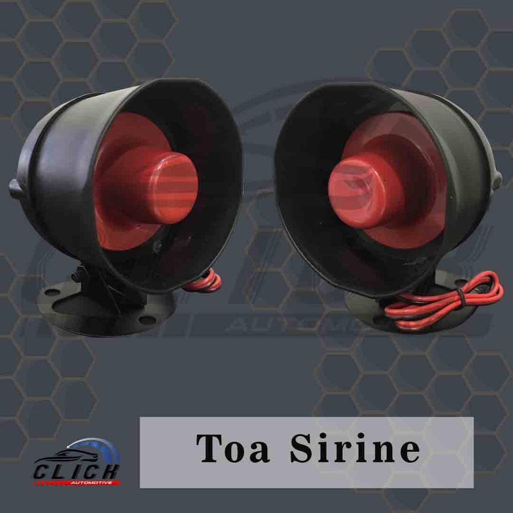 Toa Alarm 6 Suara / Sirine Alarm 6 Suara / Toa Sirine Mobil 6 Tone