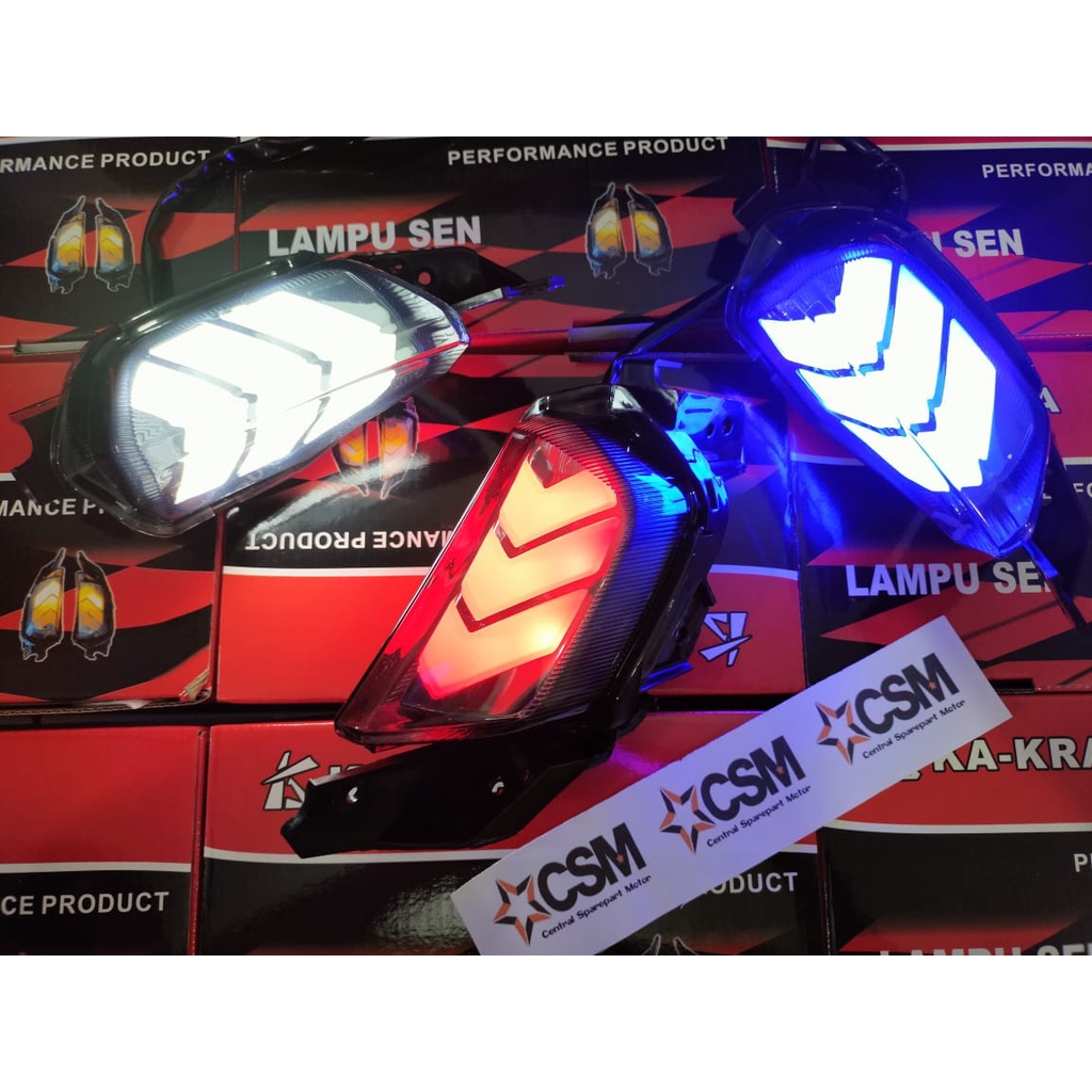 Sein Sen Running Senja Depan Motor Yamaha Nmax New 2020 Lampu Led Ka-kra