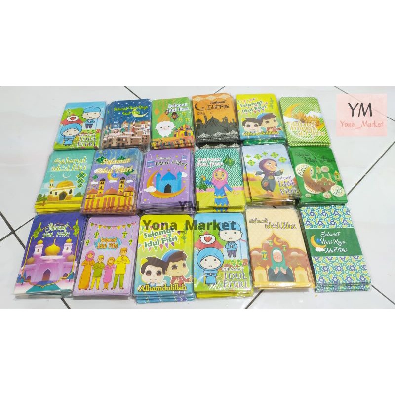 

Amplop Lebaran Kartun Islami Lucu Kekinian Viral Unik Ukuran 7 x 10 Idul Fitri 2022 Murah | Angpao Lebaran Kekinian Lucu Islami Kartun Murah Grosir | Order Mix Random